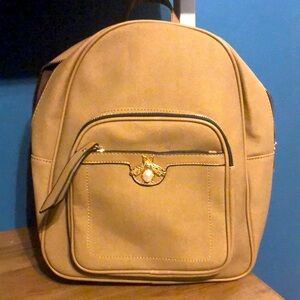 Tan Jolene Couture Backpack